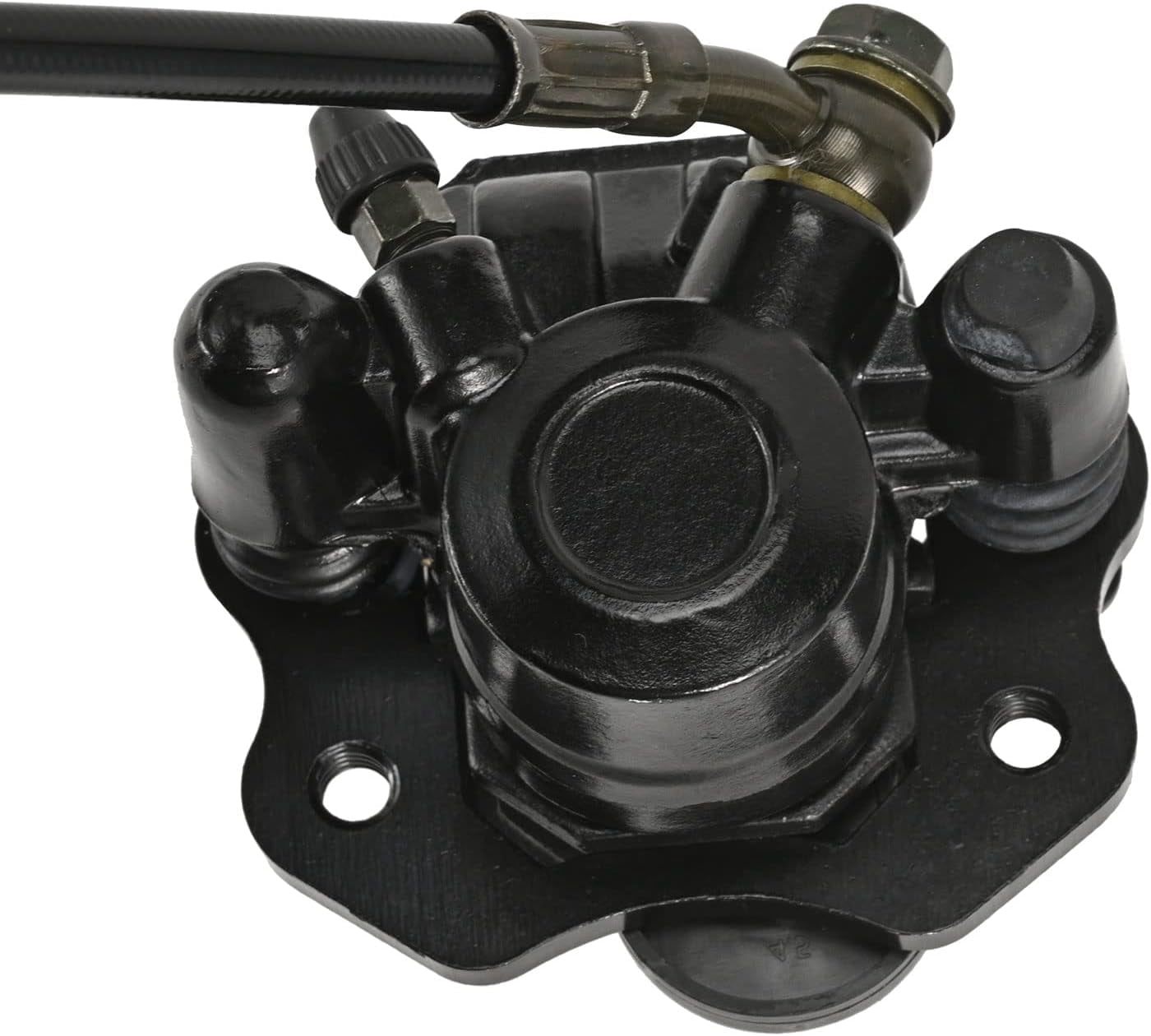Trkimal Rear Disc Brake Master Cylinder Caliper With Replaced Disc Brake Pads for Chinese TaoTao 110cc Peace Motorsports Quad Coolster 3050HD ATV Kids Four Wheeler 50cc 70cc 90cc 110cc 125cc