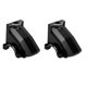 thumbnail image 3 of 2 piezas de carcasa de caja de cambios de repuesto para coche RC TRAXXAS 1/5, cubierta de diferencial delantera y trasera universal de aleación de aluminio, color negro, 3 of 14