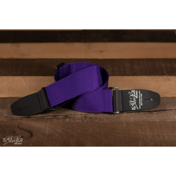 Paragon 2" Poly Guitar Strap - Purple