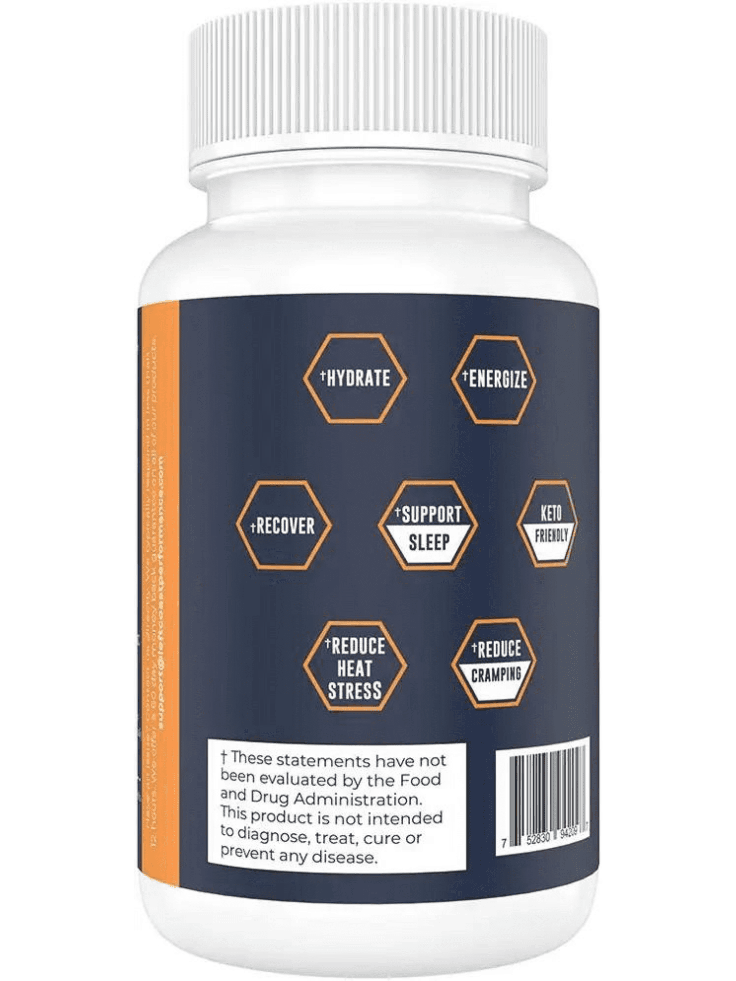 Left Coast Performance Keto Electrolyte Dietary Supplements for Keto Diet and Hydration Support, 180 Count