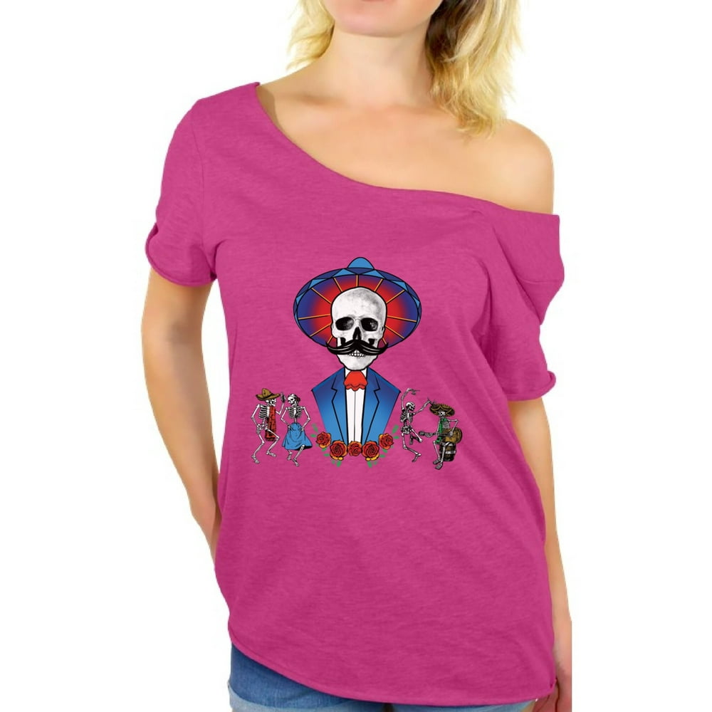 women's sugar skull shirts