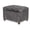 #Gray, variant on 24" Storage Ottoman, Rectangular Footrest Stool - Upholstered Lift Top Coffee Table for Living Room Bedroom, Wooden Legs, Soft Fabric