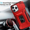 thumbnail image 2 of Funda para GANGXUN iPhone 13 Pro Max - Soporte metálico, Función magnética, Rojo, 2 of 5