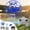 Blue, variant on Soccer Ball Drone for Kids and Beginners, One-Key Takeoff, 360° Flip, 3 Speeds, Durable Design with Protective Cage, Indoor RC Flying Toy