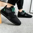 thumbnail image 4 of TIREOW Bowling Shoes Women Wide All Black Sneakers for Women Cute Tennis Shoes Comfortable Walking Shoes Sock Sneakers Slip On Mesh Platform Sneakers (10, Black), 4 of 4