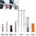 thumbnail image 2 of SPRING PARK Electric Chain Saw/Steel File Kit Wood Carving Tool Metal Polishing Instrument, 2 of 6