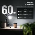 thumbnail image 2 of Lámpara de vídeo NEEWER HS60B Mini LED COB portátil bicolor de 60 W, 2 of 8