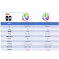 thumbnail image 2 of Tuya Downlight LED colorido compatible con Bluetooth para Alexa Google Home, 2 of 9