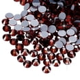 thumbnail image 1 of Uxcell Strass Hotfix de Cristal de Vidrio con Fondo Plano para Decoración de Ropa DIY Rojo Profundo 4mm, 1 of 5