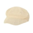 thumbnail image 2 of Womens Summer Beret Hat French Style Hollow-Out Vintage Painters Straw Cap Artist Hat, 2 of 3