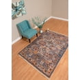 thumbnail image 2 of United Weavers Monaco Area Rug 1950-10435 Moneghetti Garnet Bordered Petals, 2 of 3