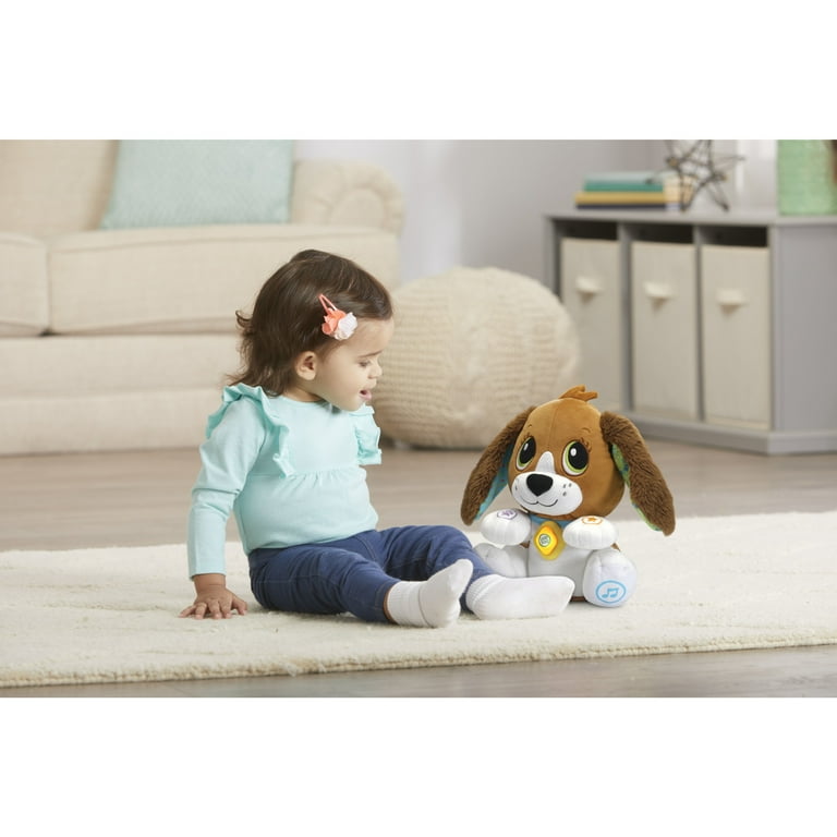 LeapFrog Speak Learn Puppy Interactive Plush Toy for Toddlers with Talk Back Feature Walmart