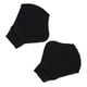 thumbnail image 5 of 2 guantes palmeados de natación con dedos abiertos, guantes de Entrenamiento de natación ajustables con correa para la muñeca para nadar, bucear, negro L, 5 of 12