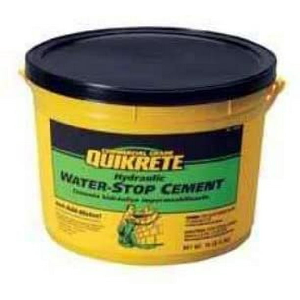 Quikrete Hydraulic Water Stop Cement 3 5 Min 10 Lb