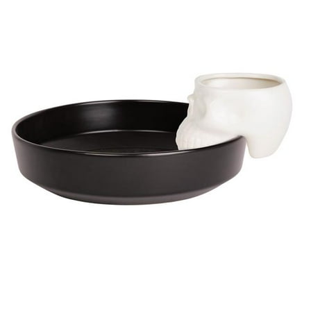 Home Essentials & Beyond 97045 14 in. Skeleton Chip & Dip Bowl for Unisex