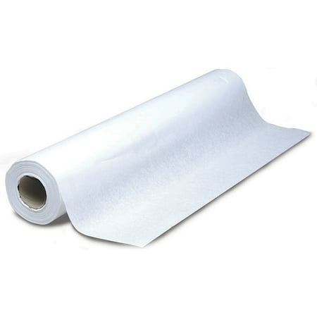 AMMEX Changing Table Papers, 14 inches, Clear, 12 Rolls/Case