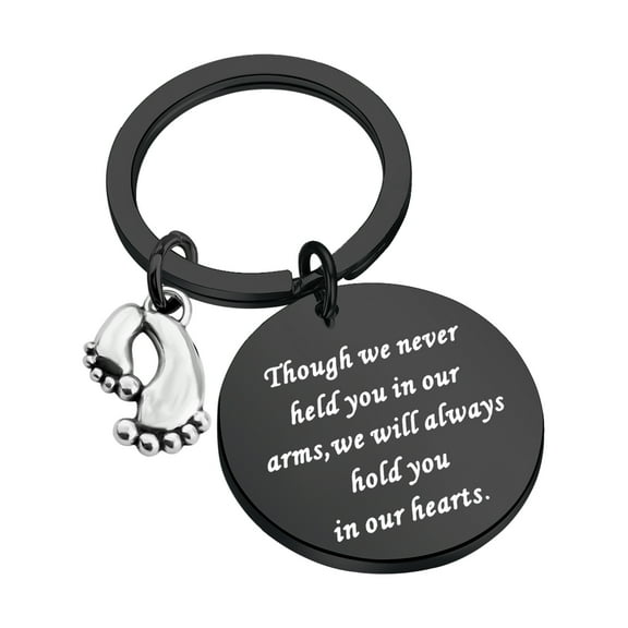 Loss of Baby Keychain Memorial Jewelry Gift Miscarriage Keepsake Baby Sympathy Gift
