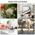 thumbnail image 3 of Self-Adhesive Mini Square Glass Mosaic Tiles - 1464PCS, 5x5mm Real Glass Mirrors, 100cm Sheet for DIY Wall, Craft, Disco Ball & Home Decoration, 3 of 9