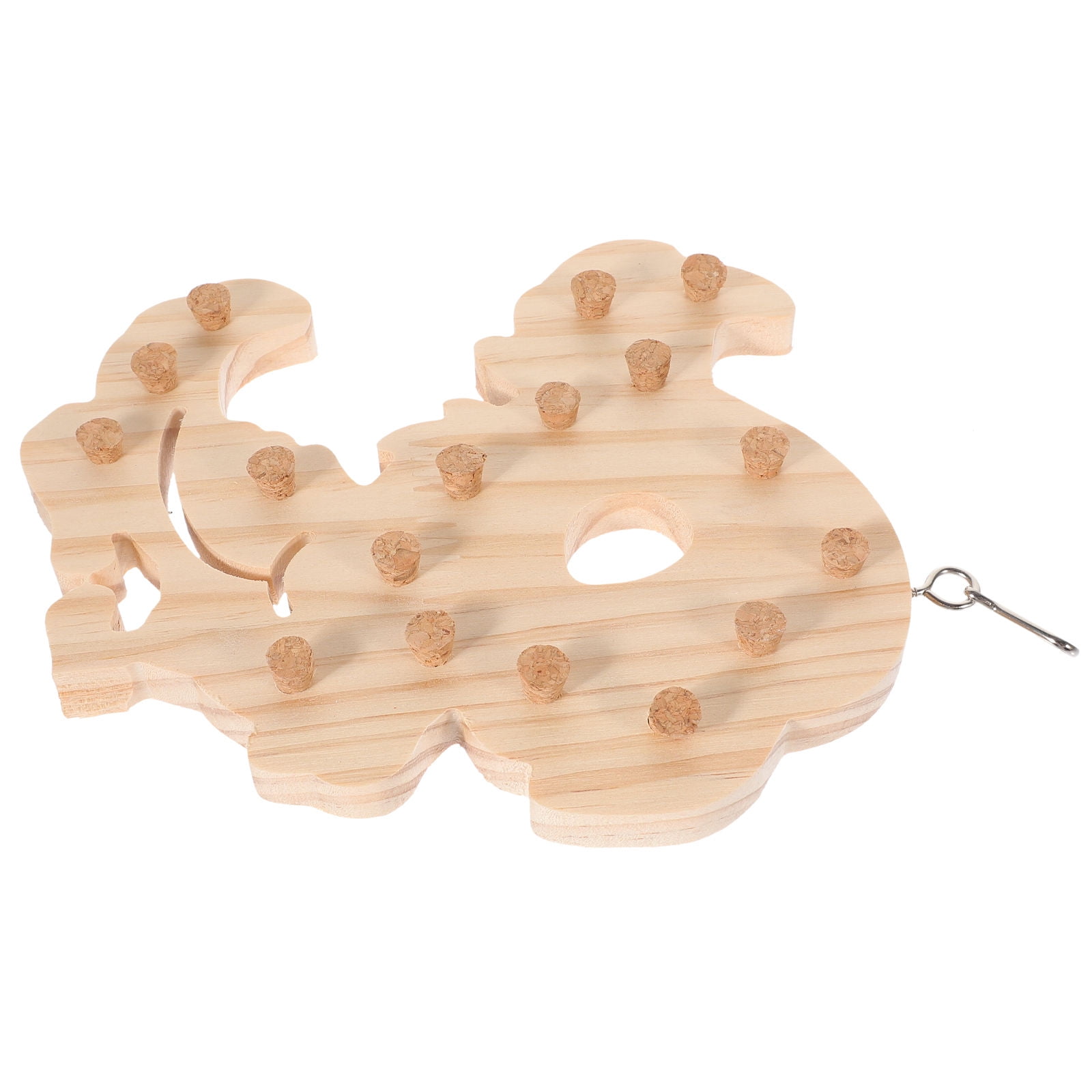 ELAYARD Cage Parrot for Birds and Parakeets, Safe Chewing Wood Accessory