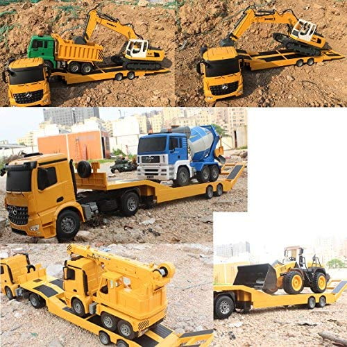 rc mercedes benz arocs flatbed trailer