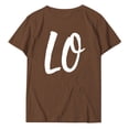 thumbnail image 1 of WEAIXIMIUNG T-Shirt Imprimé Signification Spéciale Saint-Valentin Même Genre Saint-Valentin, 1 of 4