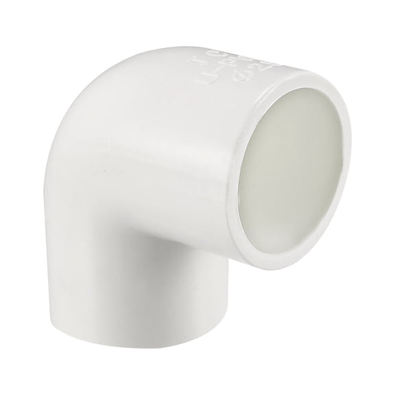25mm Slip 90 Degree Pipe Fitting Elbow Coupling Connectors 2Pcs