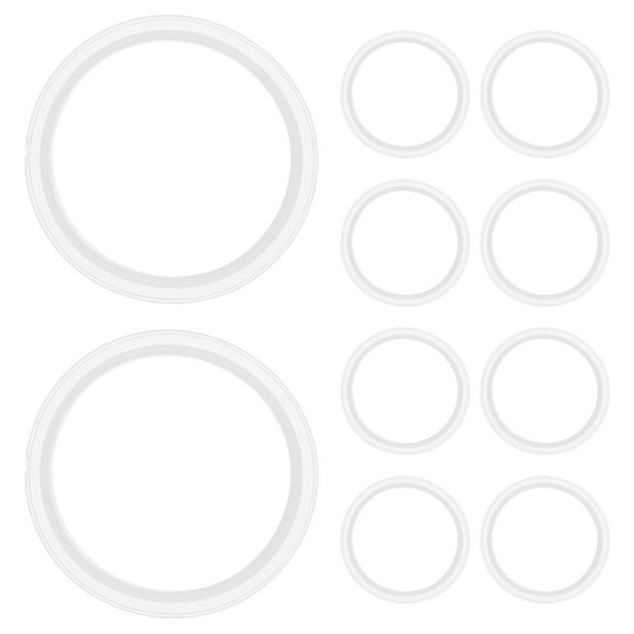 NICEXMAS 10Pcs Silicone Bathtub Stopper Gasket Universal Leakproof Seal for Kitchen Sink