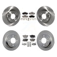 thumbnail image 1 of Transit Auto Front Rear Disc Brake Rotors and Semi-Metallic Pads Kit for Car Hyundai Elantra rear brakes K8F-101143, 1 of 11