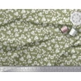 thumbnail image 2 of Soimoi Rayon Crepe Fabric Leaves & Floral Artistic Print Fabric by The Yard 46 Inch Wide, 2 of 5