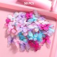 thumbnail image 2 of FENICAL 50PCS Mesh Stocking Butterflies Wedding Party Home Decoration (Mixed Color), 2 of 9