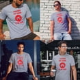 thumbnail image 3 of Greenyef Graphics I Paused My Game to Be Here Gamer Gift Funny Tee Men's T-Shirt Style-27 (Gray & Red, X-Large), 3 of 6