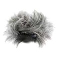 thumbnail image 2 of Postizos para Mujer, Moño Desordenado, Peine Lateral, Moños Desordenados, Extensiones de Moño para El Cabello a La Moda, Accesorios para El Cabello Pa Estilo J Salvador Dali Clip de garras de pelo, 2 of 10