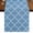 Blue, variant on Red Moroccan Burlap Cotton Table Runner 13x36 Inches Short, Morocco Ethnic Abstract Quatrefoil Grid Farmhouse Table Runners, Outdoor Dining Tablecloths Decor for Baby Shower/Party/Wedding