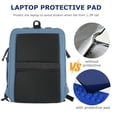 thumbnail image 2 of Smicure Travel carry on Backpack Laptop  17.5 Inch Business Anti Theft Slim Sturdy College School Computer Bag.(Light Blue), 2 of 8