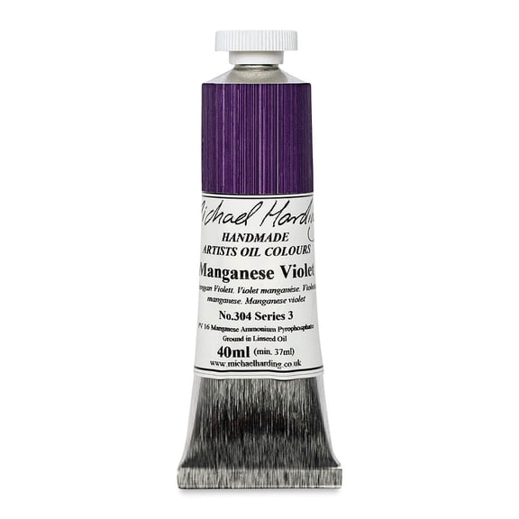 Michael Harding Artists Oil Color - Manganese Violet, 40 ml tube