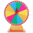 thumbnail image 2 of Round Group Raffle Wheel Roulette Board Party Supplies For Adults Kids Game Props Luck Show Adult Fortune Rotatable Carnival DIY, 2 of 5