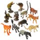 thumbnail image 1 of Set de figuras ArtCreativity Rainforest, paquete de 12 para niños, 1 of 5