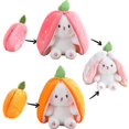 thumbnail image 3 of Shape-shifting Fruit Rabbit Plush Toy Stuffed Action Dolls Kids Throw Pillow Toy, 3 of 5
