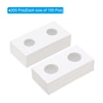 thumbnail image 3 of 2x2 Coin Flips 200 Pack 20.5/25mm Cardboard Coin Holder Paper Coin Holders for Coin Collection Supplies Collector, White, 3 of 7