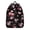 Black, variant on Elegant Flowers Print Backpack Gift Roomy School College Bookbag with Laptop Pocket Strong Unisex Backpack for Work Campus