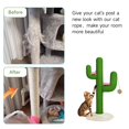 thumbnail image 3 of Multicolor Natural Hemp Ropeï¼Œ Repair and Replace Scratching Postï¼Œ 1/4" Rope Cat Scratch Post DIY Jute Twine,Natural Hemp Rope for Scratching Post Tree Replacement. (Green, 20M), 3 of 8
