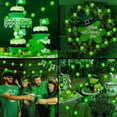 thumbnail image 7 of JGJJUGN 2M St. Patrick's Day LED String Lights, Battery Operated Fairy Lights, Green Four Leaf Clover Decor, Indoor Outdoor Timer Lights, 20 White LEDs, Festive Party Decoration, 7 of 7