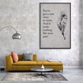 thumbnail image 3 of IDEA4WALL Framed Canvas Wall Art for Living Room, Bedroom Beautiful Quotes Canvas Prints for Modern Home Decoration Ready to Hang, 3 of 4
