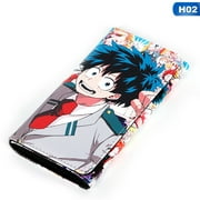 Angle View: AkoaDa Anime My Hero Academia Little Angel Green Valley Zipper Printed Leather Wallet