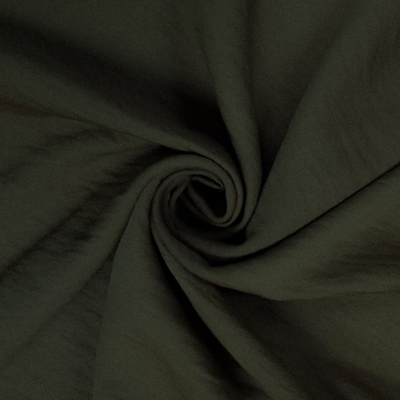 Olive 100% Poly Air Flow Satin Fabric