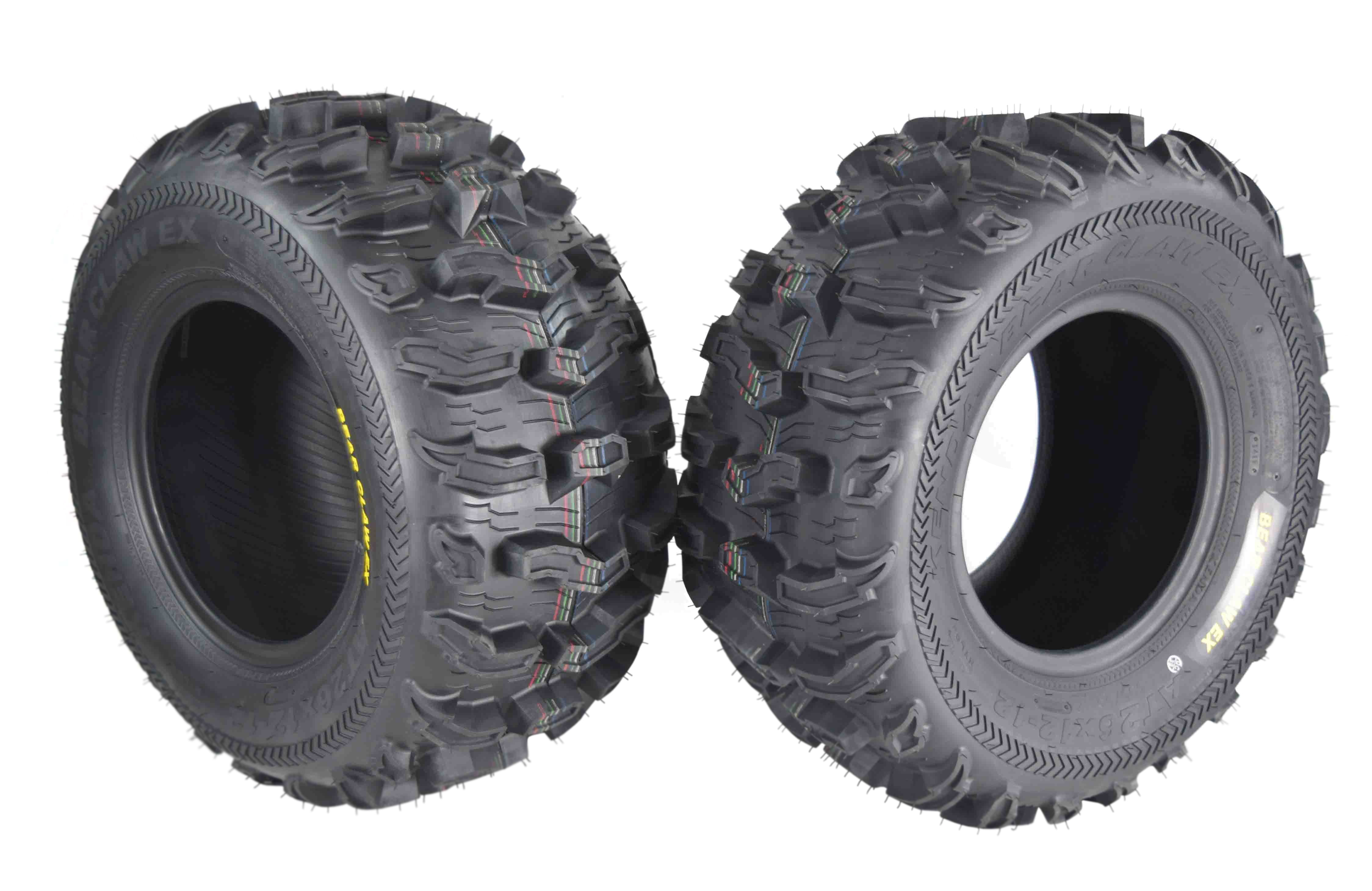 Kenda Bear Claw EX 26x1212 Rear ATV 6 PLY Tires Bearclaw 26x12x12 2
