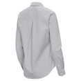 thumbnail image 3 of Women's Antigua Gray NC State Wolfpack Porter Woven Tri-Blend Long Sleeve Button-Up Shirt, 3 of 3