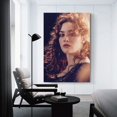 thumbnail image 3 of Grammy Award Winners Actresses Kate Winslet Retro Poster Canvas Poster Wall Art Picture Prints Hanging Photo Gift Decor Home Posters Artworks 12x18inch(30x45cm), 3 of 6