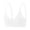 White, variant on Women Soft Comfy Adjustable Wireless Push Up Bra Full Coverage No Underwire Seamless Strech Supportive Sports Bras Casual S-4XL