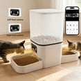 thumbnail image 4 of 6L Double Bowl Smart Pet Feeder For Dogs Cats Automatic Food Dispenser With Timer Part Control Double Food Trays For Multi Pet Feeding App Remote Control Voice, 4 of 6